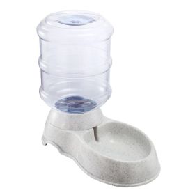 3.5L/1Gal Self-Dispensing Gravity Water Feeder Automatic Pet Waterer