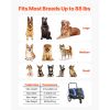 Dog Bike Trailer, Supports up to 88 lbs, 2-in-1 Pet Stroller Cart Bicycle Carrier for Small & Large Dogs, Easy Folding Frame with Quick Release Wheel