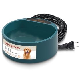 1Pc Heated Water Bowl 74.4 OZ