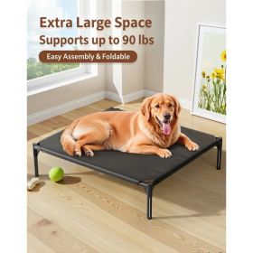 Pet Bed, No Assembly Required, Foldable, Portable, Waterproof & Moisture-Proof, Breathable & Antibacterial, All-Season Sleeping Mat For Cats And (Option: OxfordclothS)