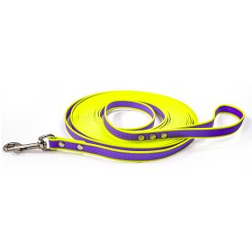New Style PVC Coated Two-color Waterproof Training Rope (Option: Purpleyellow-10M)